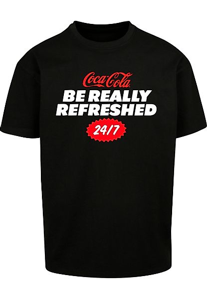 Merchcode T-Shirt "Merchcode Coca Cola Refreshed Oversize Tee" günstig online kaufen