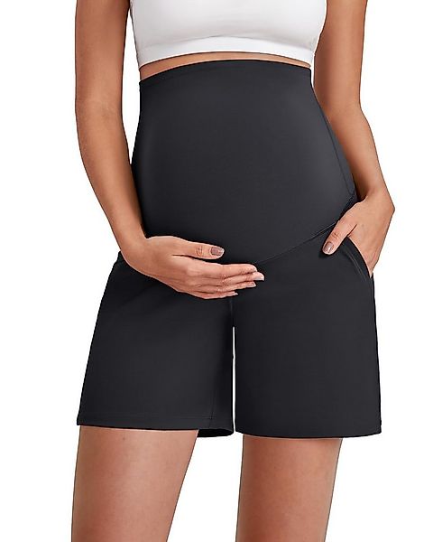 G4Free Umstandsshorts G4Free Damen Umstandshose Shorts Yoga Hose Kurz Umsta günstig online kaufen