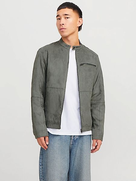 Jack & Jones Bikerjacke "JJEDYLAN mit wasserabweisender Funktion", ohne Kap günstig online kaufen