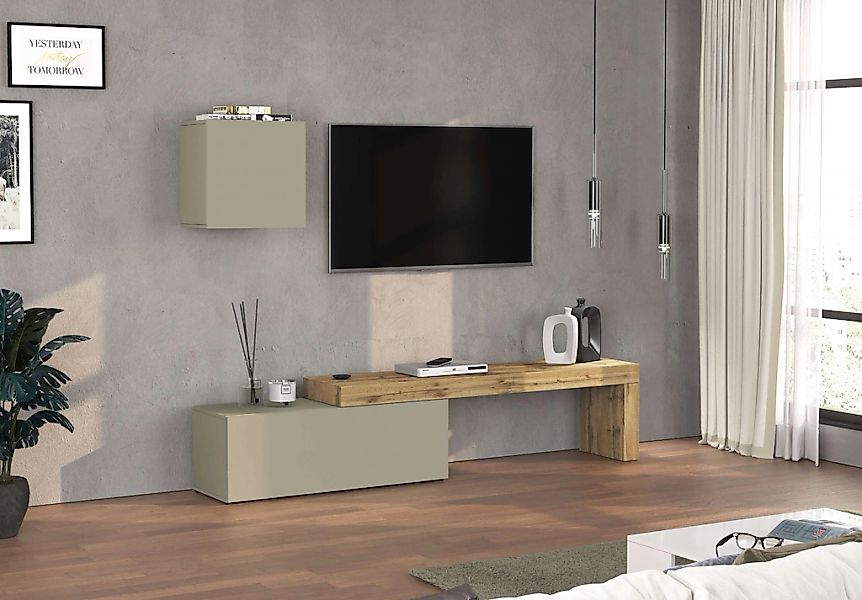 OTTO home TV-Wand "Chronos TV-Set, Wohnwand – Elemente frei platzierbar, Ma günstig online kaufen
