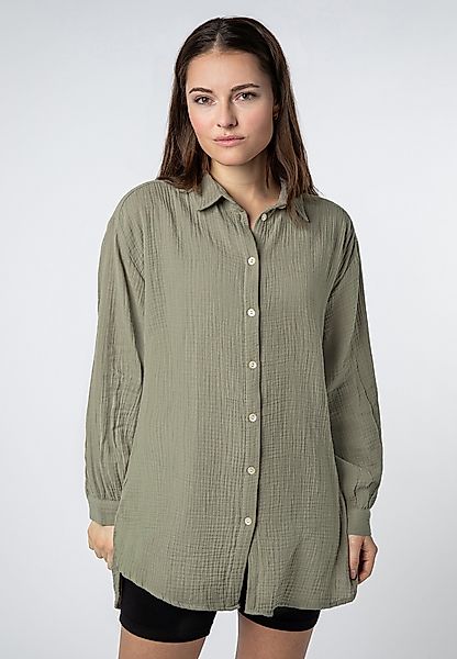 SUBLEVEL Langarmbluse Damen Musselinbluse langarm mit günstig online kaufen