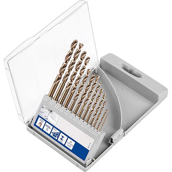 LUX-TOOLS Kobalt-Bohrer-Set 13-teilig günstig online kaufen