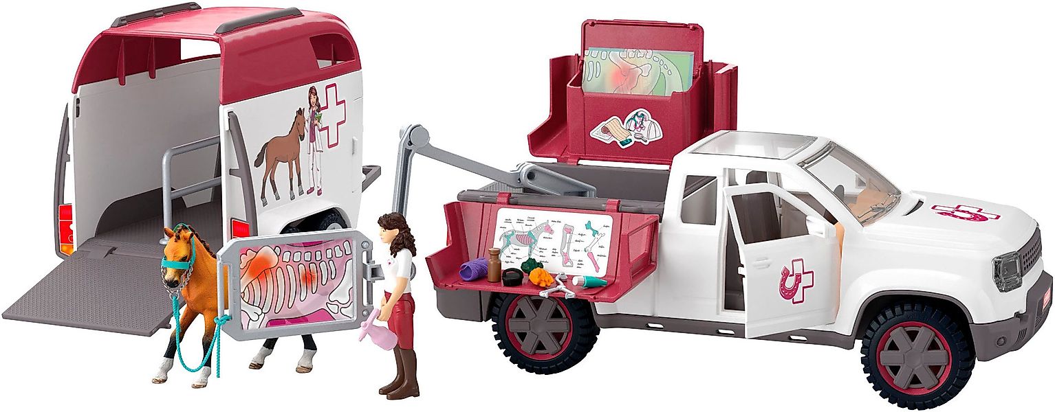 Schleich® Spielzeug-Auto HORSE CLUB, Mobile Tierärztin günstig online kaufen