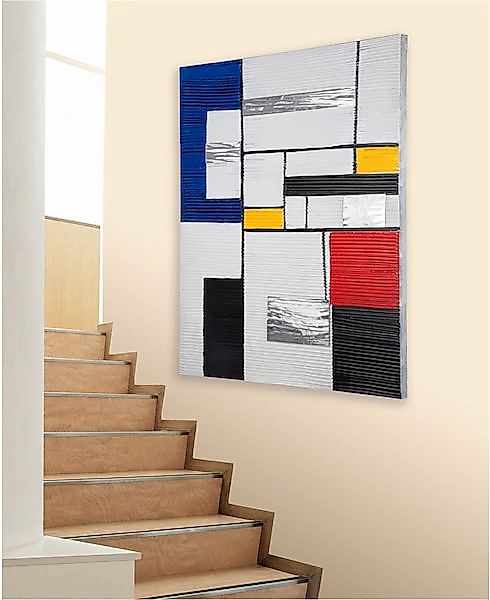 GILDE Leinwandbild »Avantgarde rechteckig« 1 Stk. tlg. günstig online kaufen