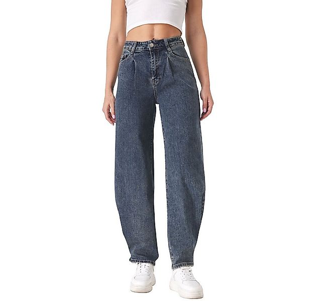 Ital-Design Bootcut-Jeans Weite Damenhose mit praktischen Taschen für Allta günstig online kaufen