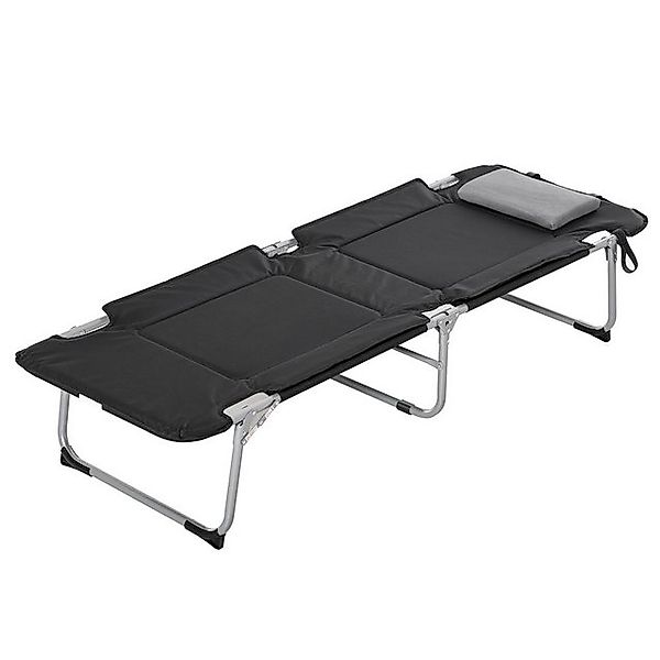 MC Star Feldbett Klappbares Campingbett Feldbett mit Kissen 183x66x33cm lei günstig online kaufen