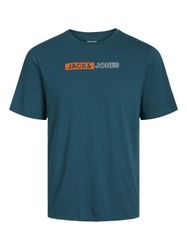 Jack&Jones T-Shirt mit Label-Print Farbe grün Größe: 5XL günstig online kaufen