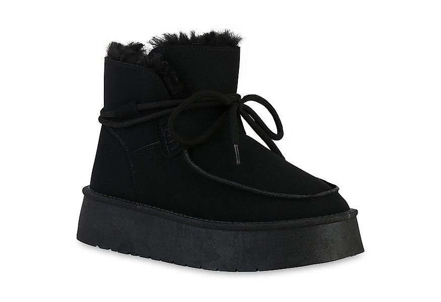 VAN HILL 841476 Winterstiefelette Damen Warm Gefütterte Winter Boots Stiefe günstig online kaufen