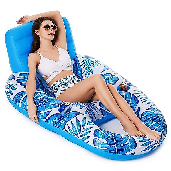 SIKAINI Luftmatratze Aufblasbarer Pool-Lounge, (Praktischer Getränkehalter günstig online kaufen