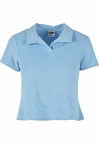 URBAN CLASSICS Kurzarmshirt "Urban Classics Damen Ladies Towel Polo Tee" 1 günstig online kaufen