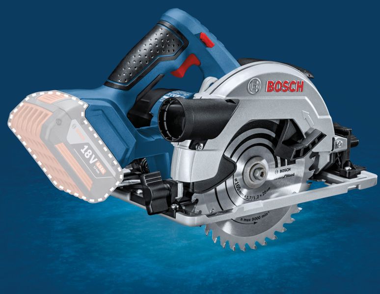 Bosch Professional Akku-Kreissäge GKS 18 V-57 G Solo mit Kreissägeblatt & L günstig online kaufen