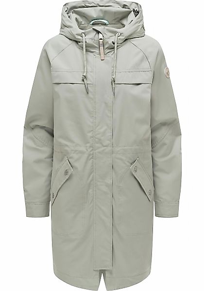 Ragwear Regenmantel "Ximenna" wasserdichter und atmungsaktiver Damen Überga günstig online kaufen