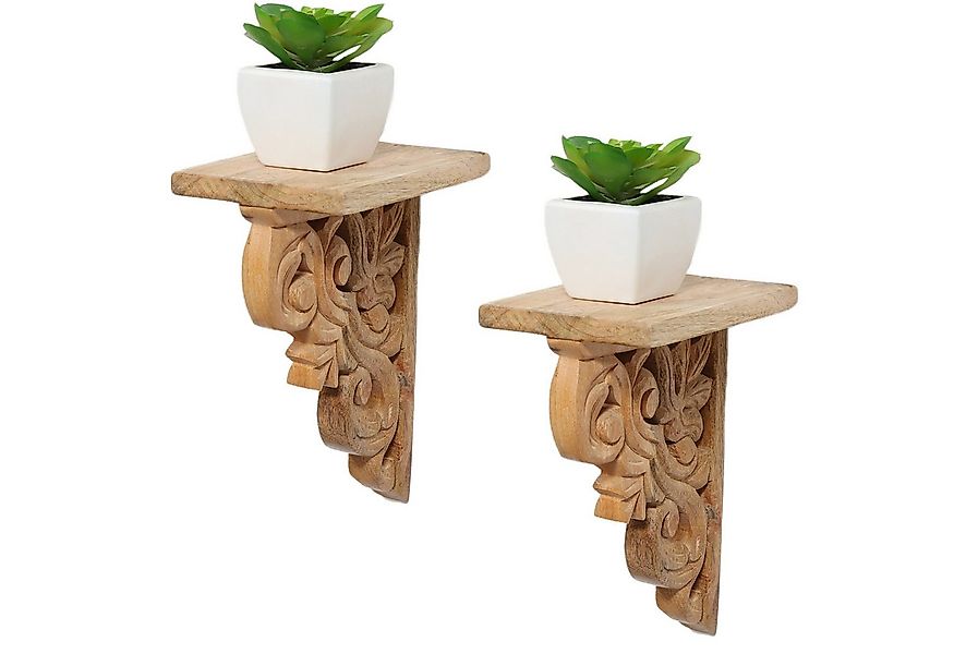 Marrakesch Orient & Mediterran Interior Wandregal 2er Set Wandablage Wandre günstig online kaufen