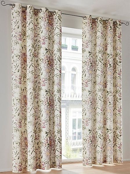 heine Gardine Dekoschal . (1 St), Ösen, blickdicht, Fertigstore gerade Form günstig online kaufen