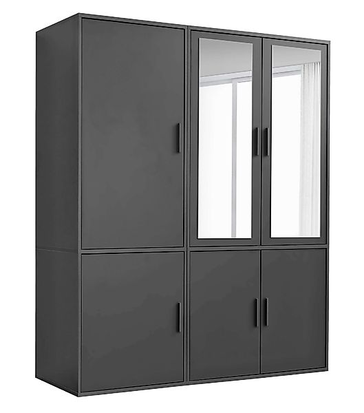 mokebo Kleiderschrank Der Grenzenlose (6-Türig mit günstig online kaufen