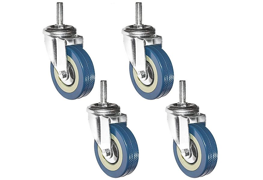 eyepower Schwerlastrolle 75mm - 4er Set Schwerlast Möbelrolle M10 - Transpo günstig online kaufen