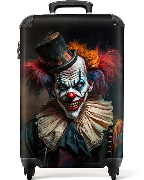 NoBoringSuitcases.com© Hartschalen-Trolley Clown - Hut - günstig online kaufen