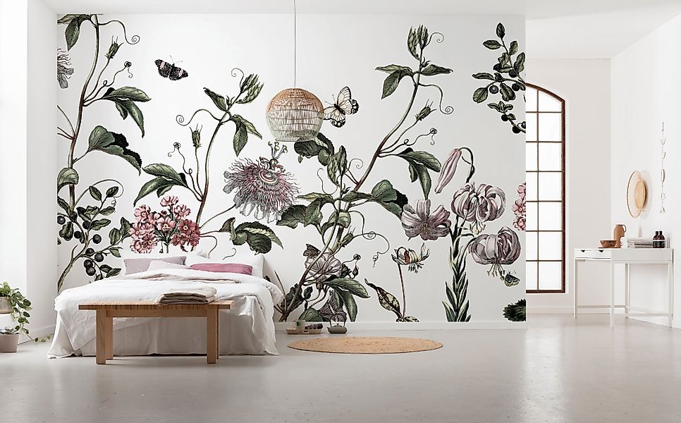 Komar Fototapete »Digitaldruck Vlies - Paradis de Papillons - Größe 400 x 2 günstig online kaufen