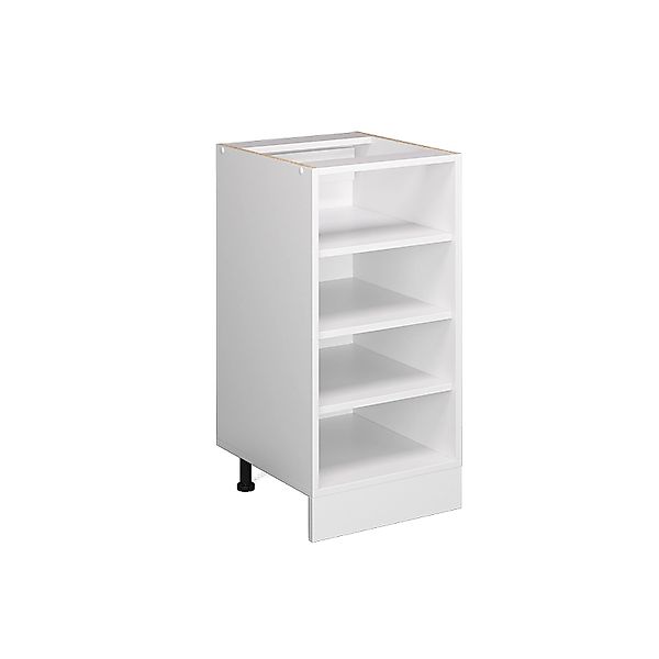 Vicco Küchenregal R-Line Offener Küchenschrank Weiß/Weiß 40 cm ohne Arbeits günstig online kaufen