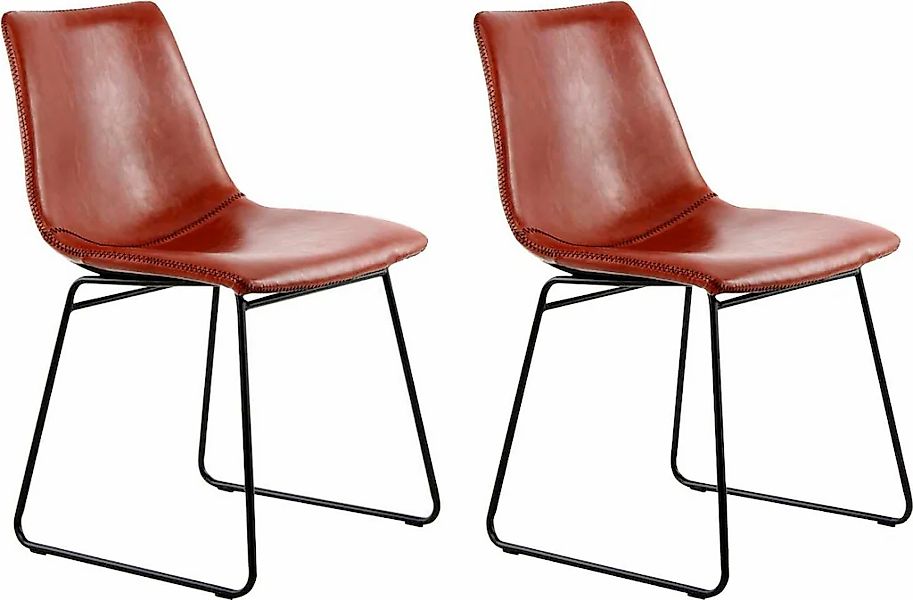 Kayoom Stuhl "Caila 110 2er-Set, Esszimmerstuhl in robuster Aufmachung" (Se günstig online kaufen
