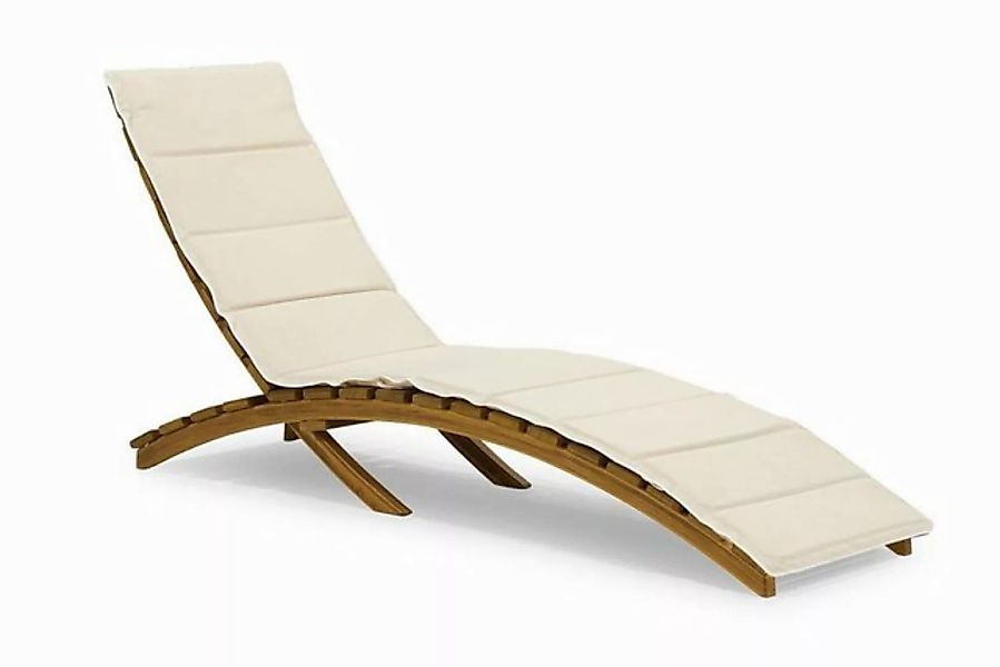 JVmoebel Chaiselongue Weiße Chaiselongue Designer Gartenmöbel Liegestuhl Ro günstig online kaufen