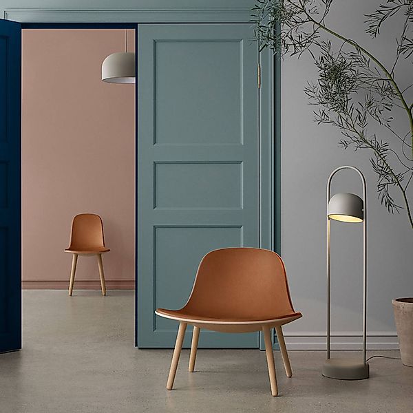 PLEASE WAIT to be SEATED Hängelampe QUAY Ø43cm steingrau günstig online kaufen