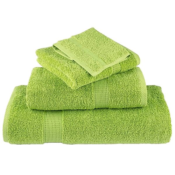 vidaXL Premium-Handtücher SOLUND 10 Stk Apfelgrün 100x200 cm 600 g/m² 13751 günstig online kaufen