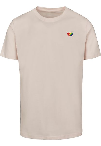 MisterTee T-Shirt "MisterTee Double Hearts Pride Tee", (1 tlg.) günstig online kaufen