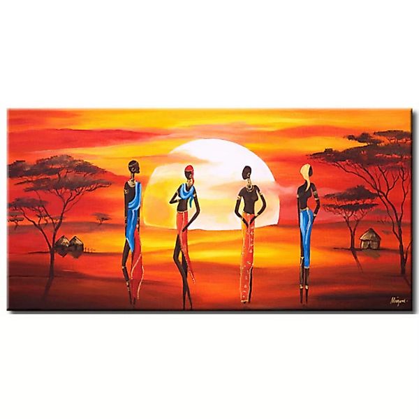 Wandbild Schönheit unter der Sonne Afrikas  XXL günstig online kaufen