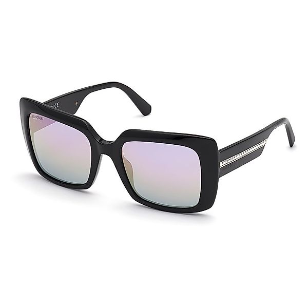 Swarovski Sk0304 Sonnenbrille 54 Shiny Black günstig online kaufen