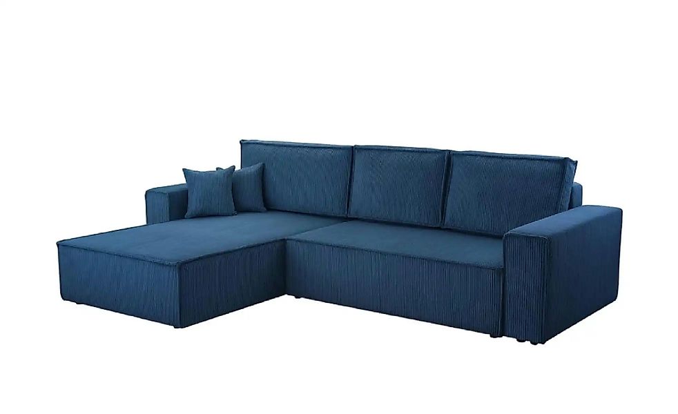 Ecksofa  Gibraltar ¦ blau ¦ Maße (cm): B: 287 H: 85 Polstermöbel > Sofas > günstig online kaufen
