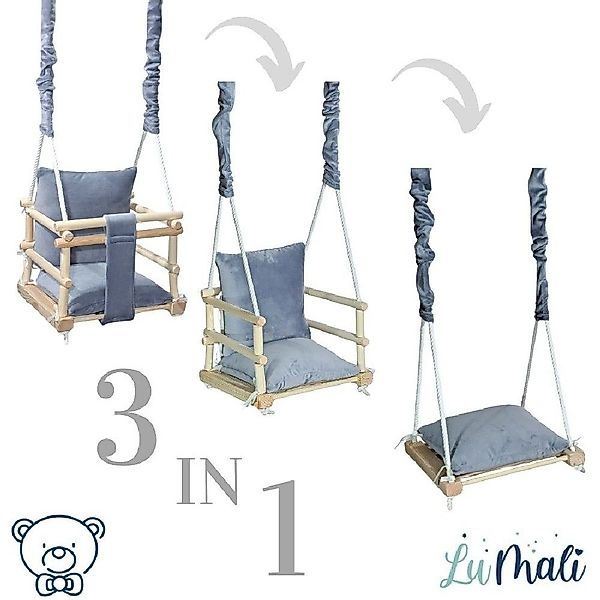 LuMali Babyschaukel Babyschaukel aus Holz - günstig online kaufen