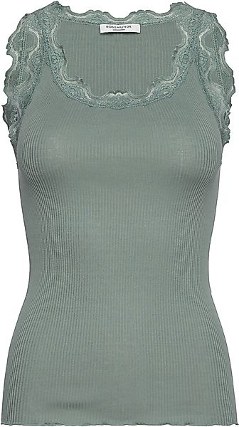 rosemunde Tanktop "Babette Silk Top" Vintage-Spitzenbesatz, breite Träger, günstig online kaufen