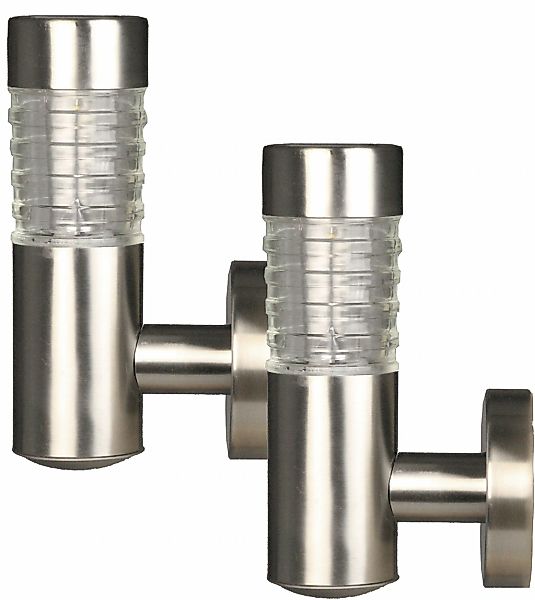 LUXFORM Außen-Wandleuchte "Solar-Außenwandleuchte - Tacoma - 2 Stück - LED" günstig online kaufen