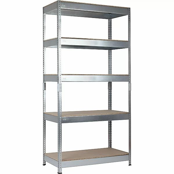Schulte Steck-Grundregal 200 cm x 100 cm x 50 cm verzinkt günstig online kaufen
