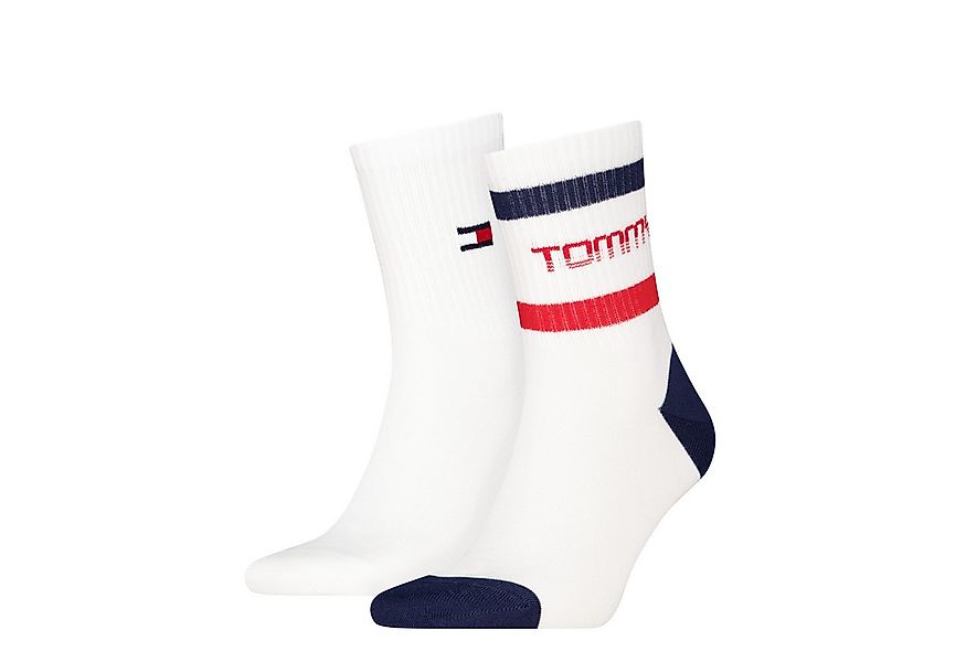 Tommy Hilfiger Kurzsocken TH UNI TJ SHORT SOCK 2P STRIPE MOTION (2 Paar) günstig online kaufen