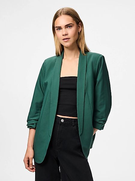 pieces Blusenblazer "PCBOSELLA 3/4 BLAZER NOOS" Materialmix, regular fit günstig online kaufen