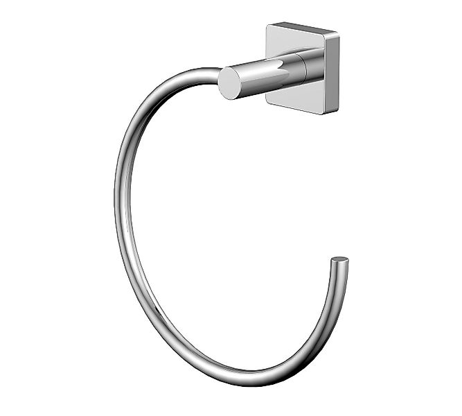 Lenz Handtuchhalter RAIN, platzsparend für kleine Böder, kleben oder bohren günstig online kaufen