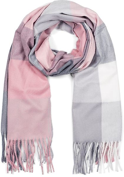 styleBREAKER Modeschal Weicher karierter Schal mit günstig online kaufen