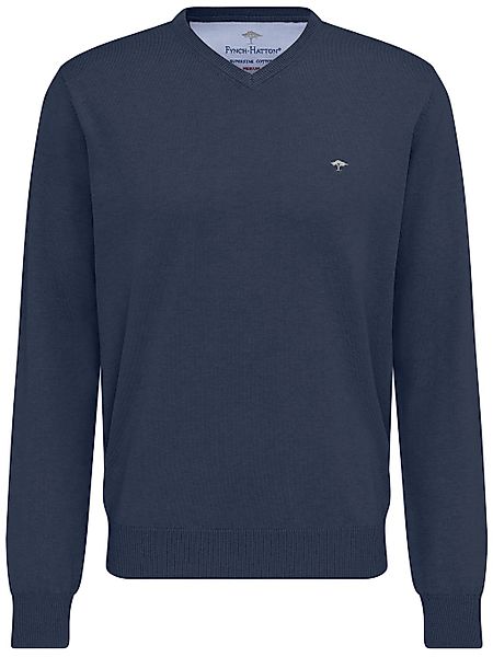 FYNCH-HATTON Strickpullover "FYNCH-HATTON Pullover mit V-Kragen", mit V-Aus günstig online kaufen