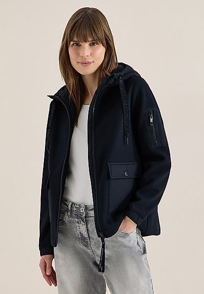 CECIL Fellimitatjacke mit Strukturmix günstig online kaufen
