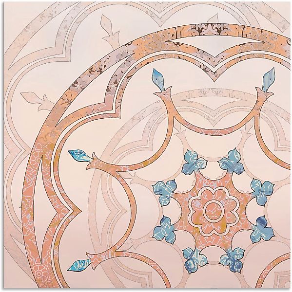 Artland Wandbild "Boho Mandala" Muster 1 Stk. tlg. als Alubild, Outdoorbild günstig online kaufen