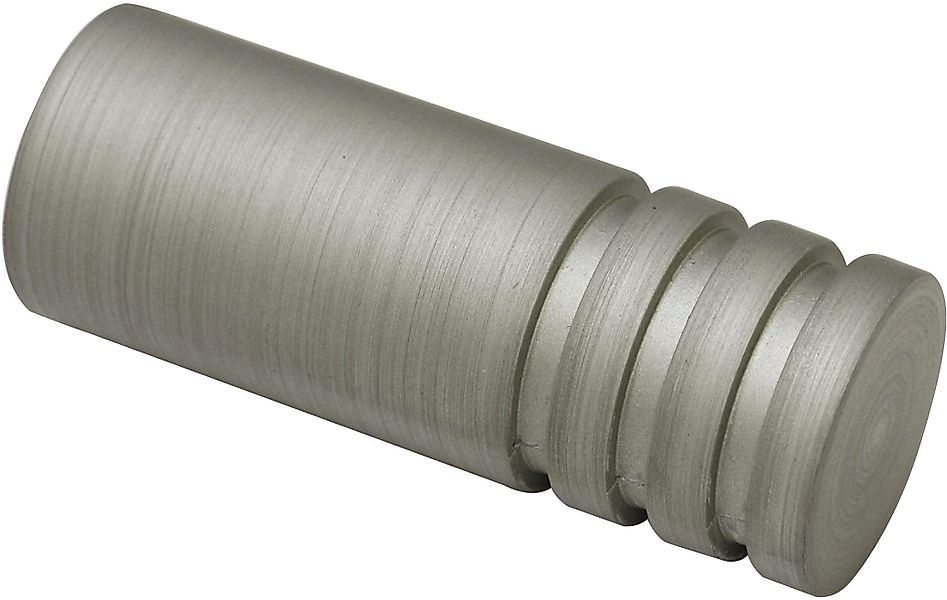 GARDINIA Gardinenstangen-Endstück Zylinder, (2-St), Serie Gardinenstange günstig online kaufen