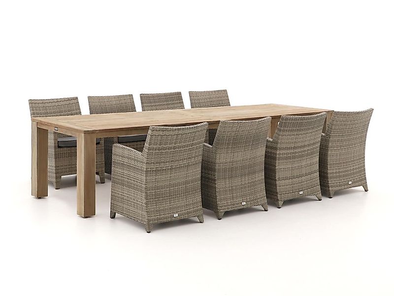 Forza Barolo/ROUGH-X 320 cm Gartenmöbel-Set 9-teilig günstig online kaufen