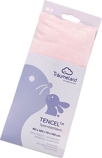 Träumeland Bettlaken hochwertiges Spannbetttuch aus Tencel®, günstig online kaufen
