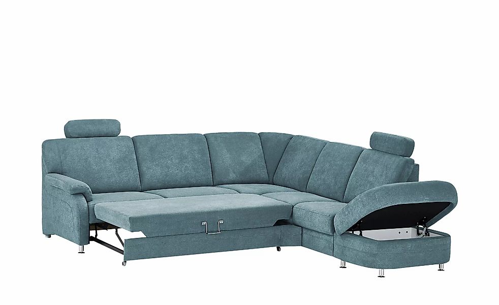 meinSofa Ecksofa  Ole-S ¦ blau ¦ Maße (cm): B: 269 H: 91 T: 287.0 Polstermö günstig online kaufen