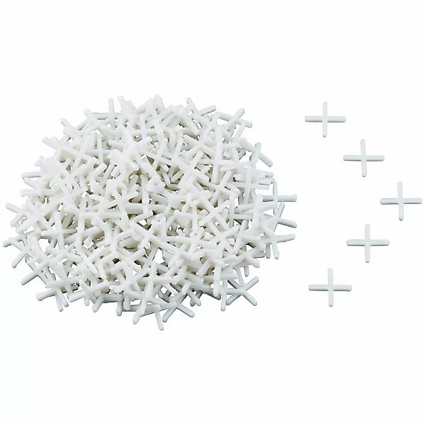 LUX-TOOLS Fliesenkreuze 2 mm 250 Stück günstig online kaufen