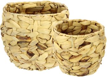 I.GE.A. Übertopf Aus Wasserhyazinthe, 2er Set, günstig online kaufen