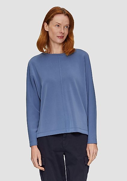 s.Oliver Sweatshirt Sweatshirt aus Scuba mit günstig online kaufen