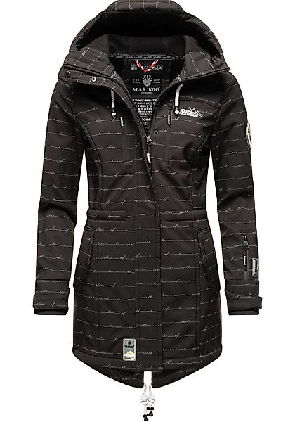 Marikoo Funktionsmantel "Zimtzicke" Wasserdichter Softshell Parka mit Kapuz günstig online kaufen